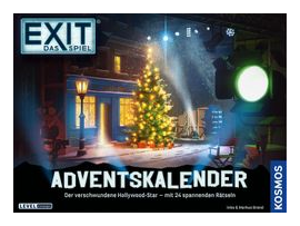Exit: Das Spiel – Adventskalender: Der Verschwundene Hollywood-star box art