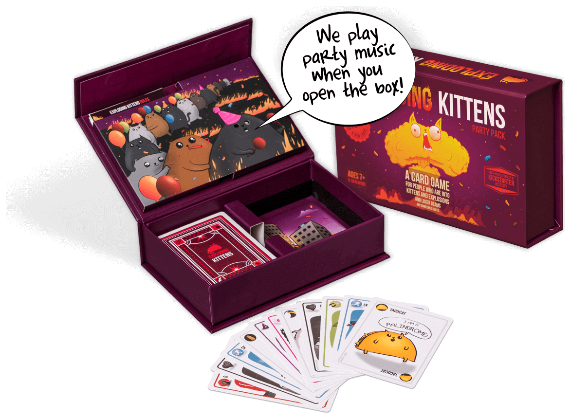 Exploding Kittens: Party Pack box art