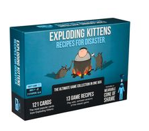 Exploding Kittens: Recipes For Disaster box art