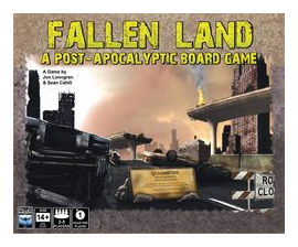 Fallen Land: A Post Apocalyptic Board Game box art