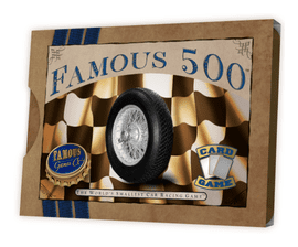 Famous 500: The World's Smallest Car Racing Game box art