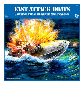 Fast Attack Boats: A Game Of The Arab-israeli Naval War 1973 box art