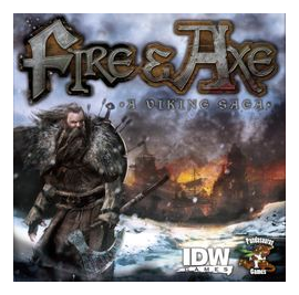 Fire & Axe: A Viking Saga box art