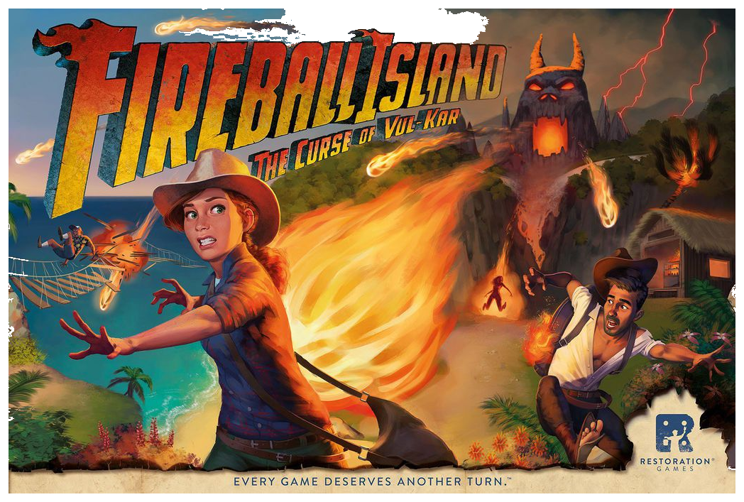 Fireball Island: The Curse Of Vul-kar box art