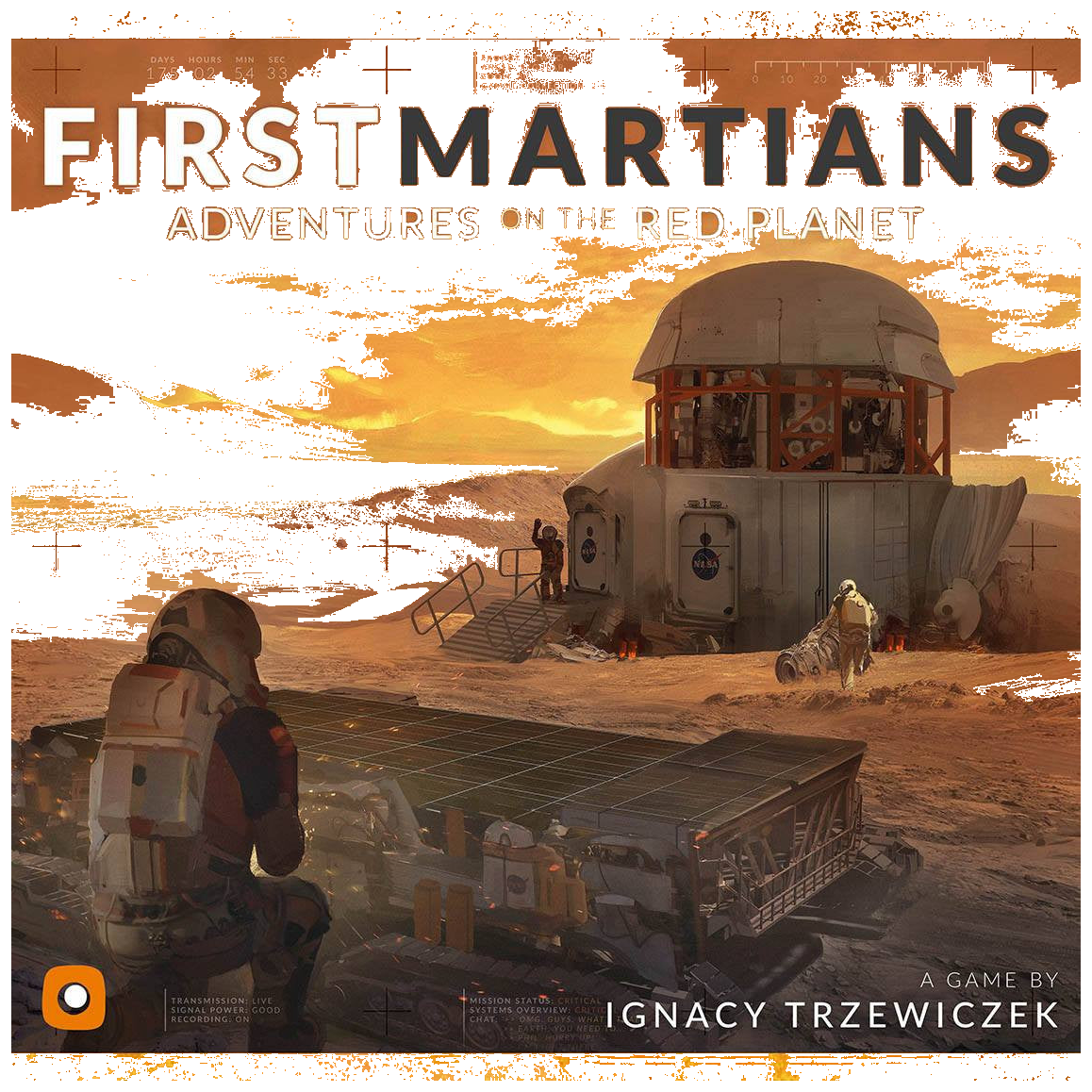 First Martians: Adventures On The Red Planet box art