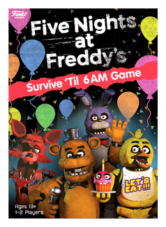 Five Nights At Freddy's: Survive 'til 6am box art