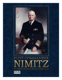 Fleet Commander: Nimitz – The Wwii Pacific Ocean Solitaire Strategy Game box art