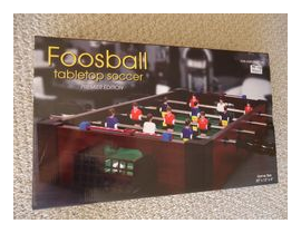 Foosball Tabletop Soccer box art
