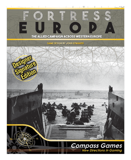 Fortress Europa: Designer Signature Edition box art