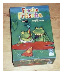 Freche Frösche box art