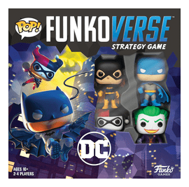 Funkoverse Strategy Game: Dc Comics 100 box art
