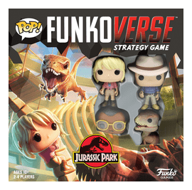 Funkoverse Strategy Game: Jurassic Park 100 box art