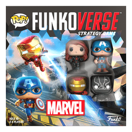 Funkoverse Strategy Game: Marvel 100 box art