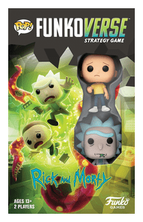 Funkoverse Strategy Game: Rick & Morty 100 box art