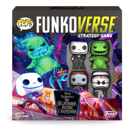 Funkoverse Strategy Game: Tim Burton's The Nightmare Before Christmas 100 box art