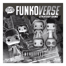 Funkoverse Strategy Game: Universal Monsters 100 box art