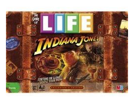 The Game Of Life: Indiana Jones box art