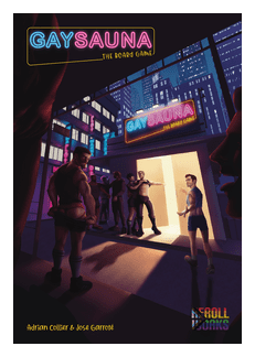 Gay Sauna: The Board Game box art