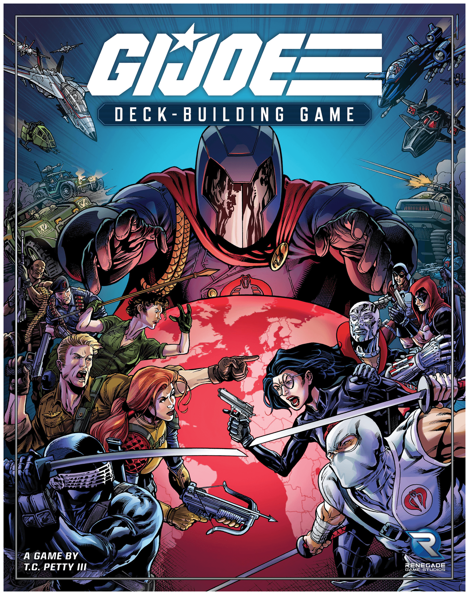 G.i. Joe Deck-building Game box art