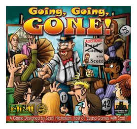 Going, Going, Gone! box art