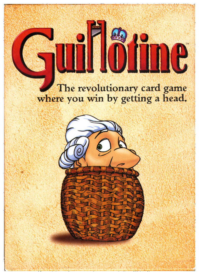 Guillotine box art