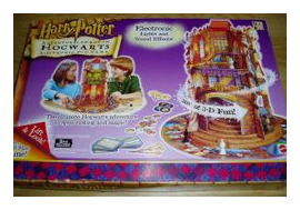 Harry Potter: Adventures Through Hogwarts Electronic 3-d Game box art