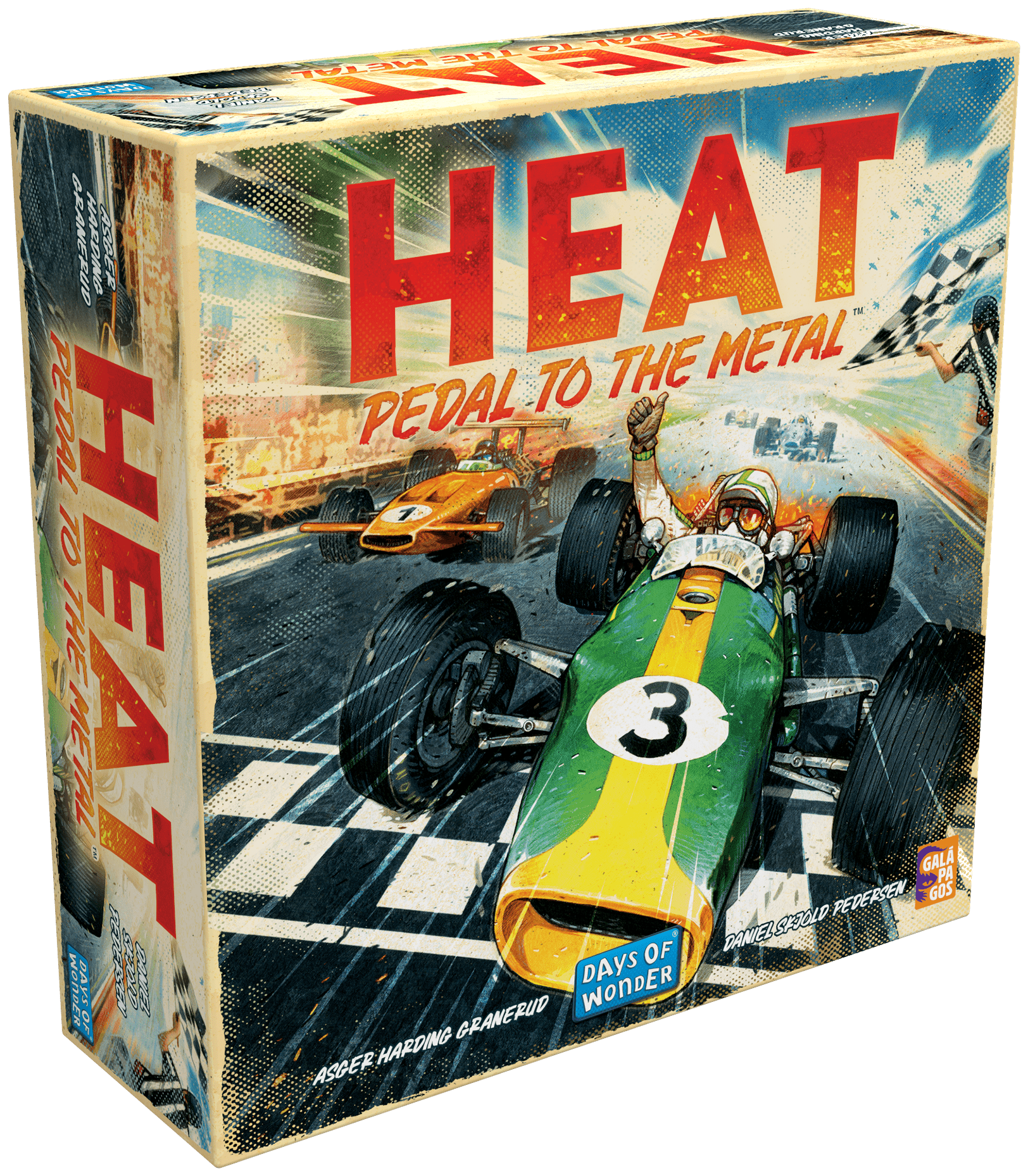 Heat: Pedal To The Metal box art