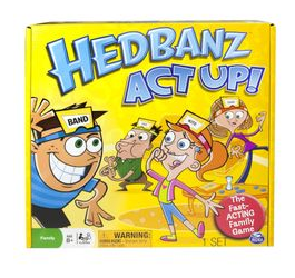 Hedbanz Act Up! box art