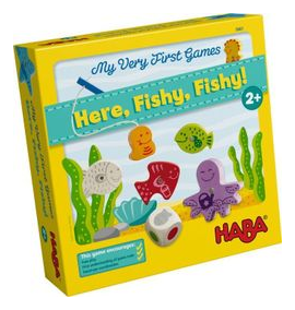 Here, Fishy, Fishy! box art