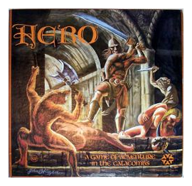 Hero: A Game Of Adventure In The Catacombs box art