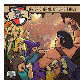 Hero Master: An Epic Game Of Epic Fails box art