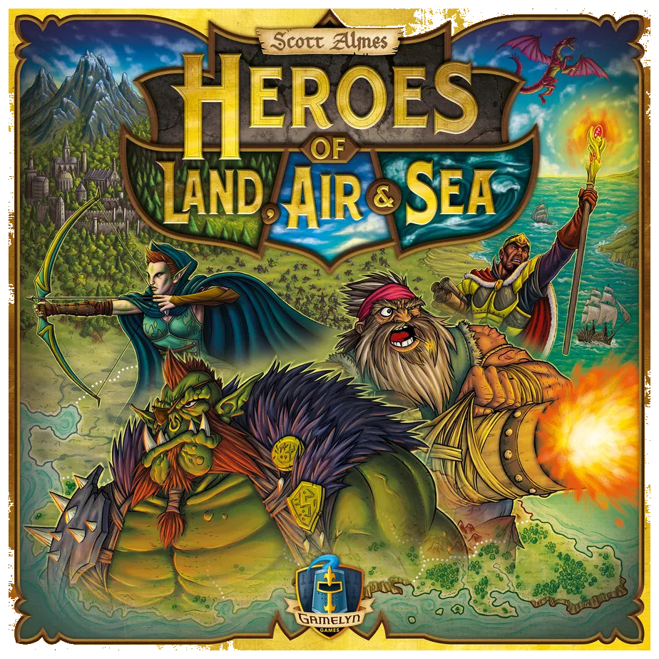 Heroes Of Land, Air & Sea box art