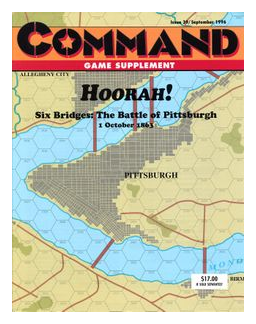 Hoorah! Six Bridges: The Battle Of Pittsburgh, 1 October 1863 box art