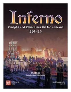 Inferno: Guelphs And Ghibellines Vie For Tuscany, 1259-1261 box art