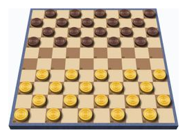 International Checkers box art