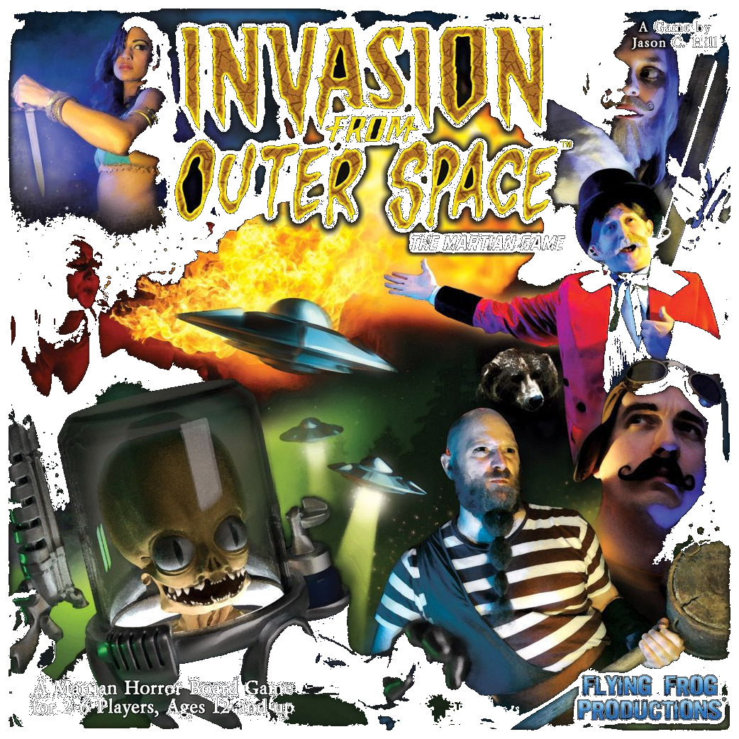 Invasion From Outer Space: The Martian Game box art