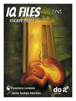 Iq Files: Escape Room – Sins box art