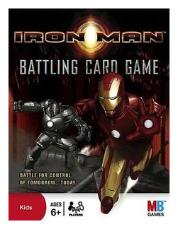 Iron Man Battling Card Game box art