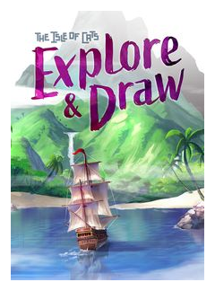 The Isle Of Cats: Explore & Draw box art