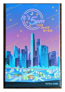 It's 5pm box art