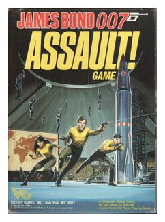 James Bond 007 Assault! Game box art
