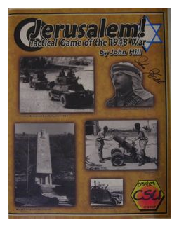 Jerusalem! Tactical Game Of The 1948 War box art