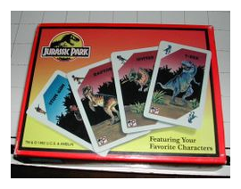 Jurassic Park: Dinosaur Escape Card Game box art