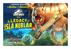 Jurassic World: The Legacy Of Isla Nublar box art