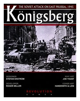 Königsberg: The Soviet Attack On East Prussia, 1945 box art