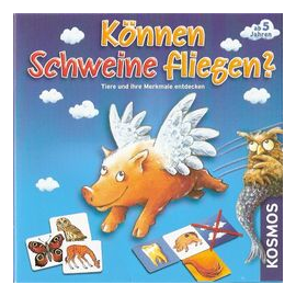 Können Schweine Fliegen? Mitbring-spiel box art