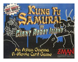 Kung Fu Samurai On Giant Robot Island box art