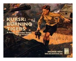 Kursk: Burning Tigers – A Panzer Grenadier Game box art