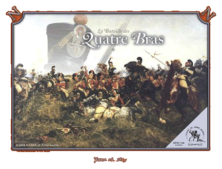 La Bataille Des Quatre Bras box art