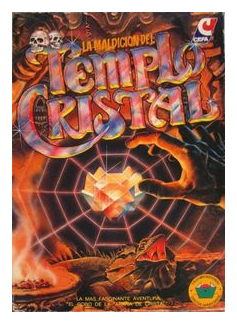 La Maldición Del Templo Cristal box art